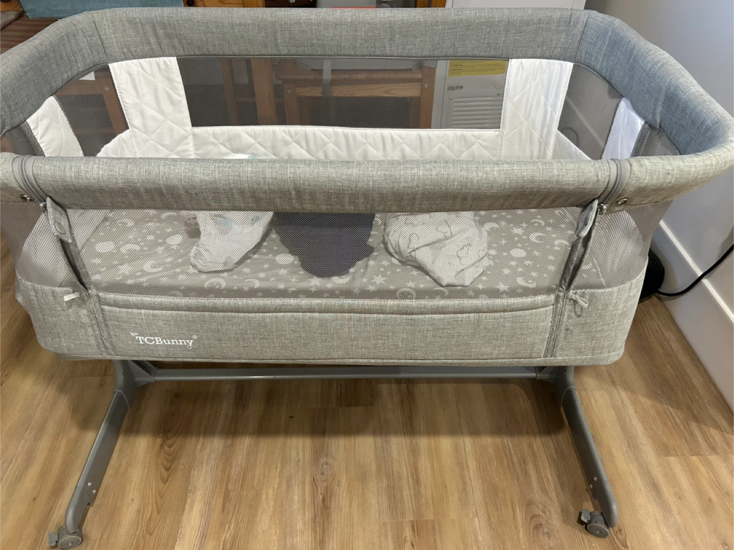 TCBunny Bassinet - Grey