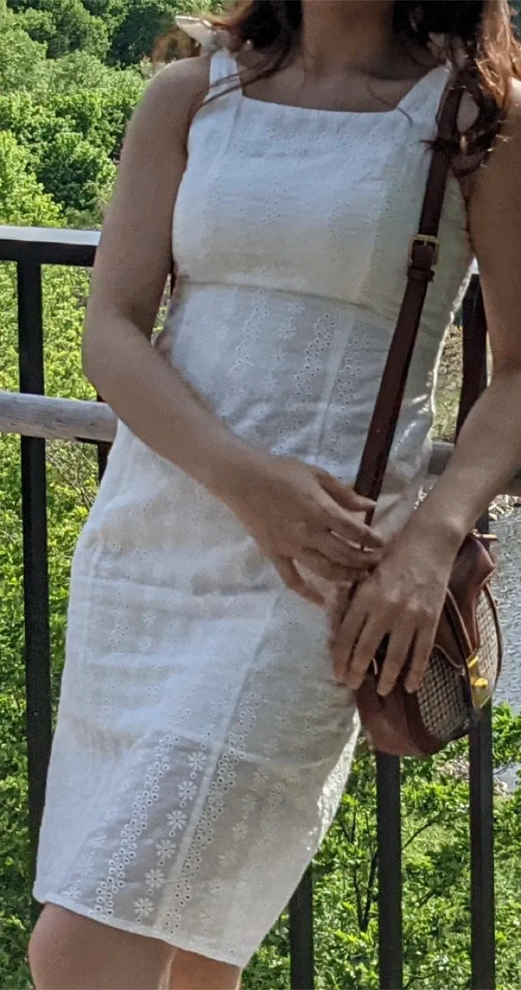 White Eyelet Dress image indicator(2)