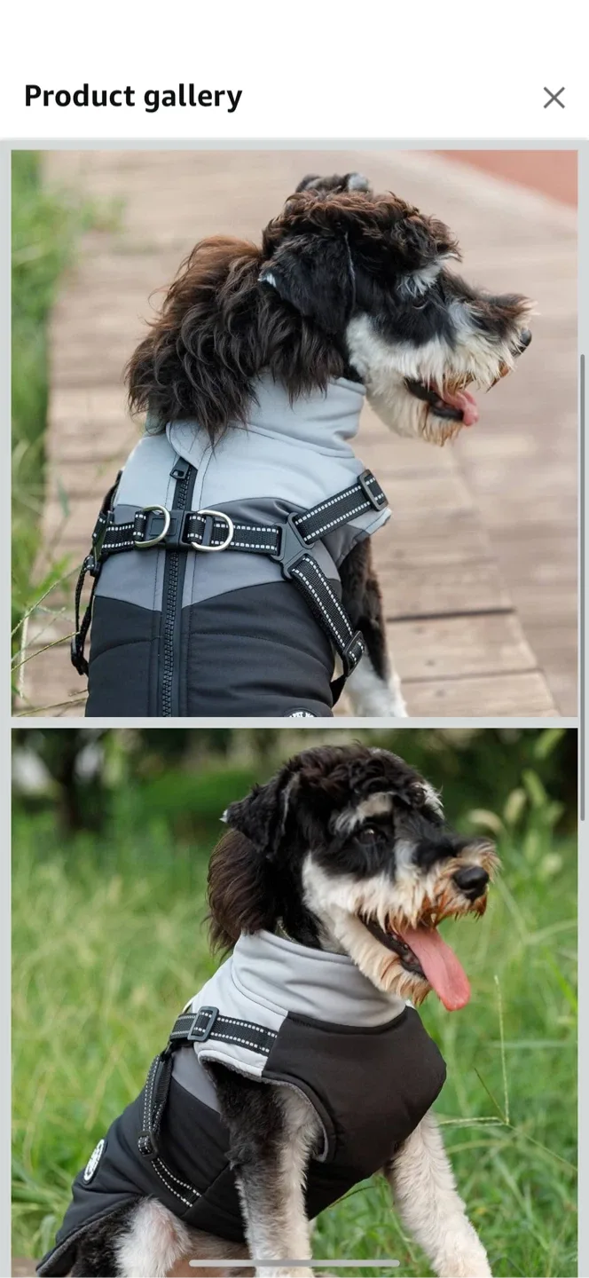 Norbi Dog Winter Coat - Size XL CHECK PHOTO image indicator(3)
