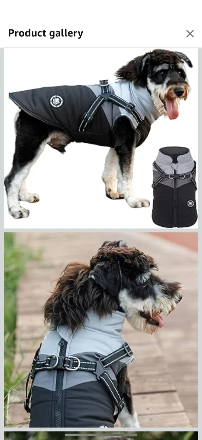 Norbi Dog Winter Coat - Size XL CHECK PHOTO image indicator(2)