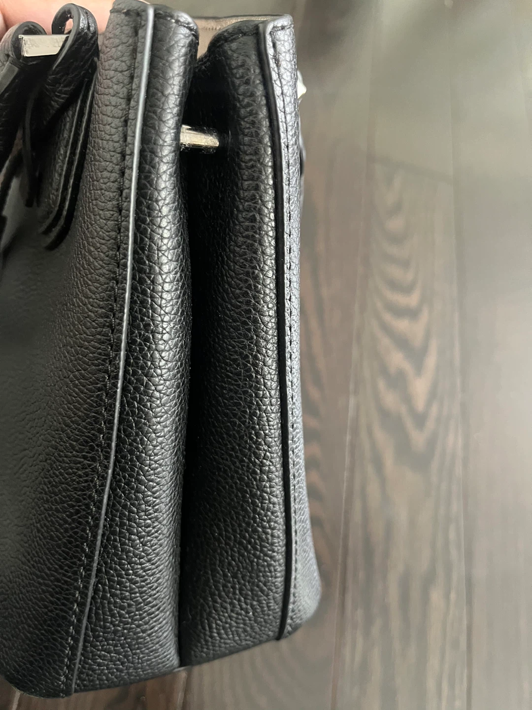 Michael Kors Adele Medium Pebbled Leather Satchel Bag - photo 5