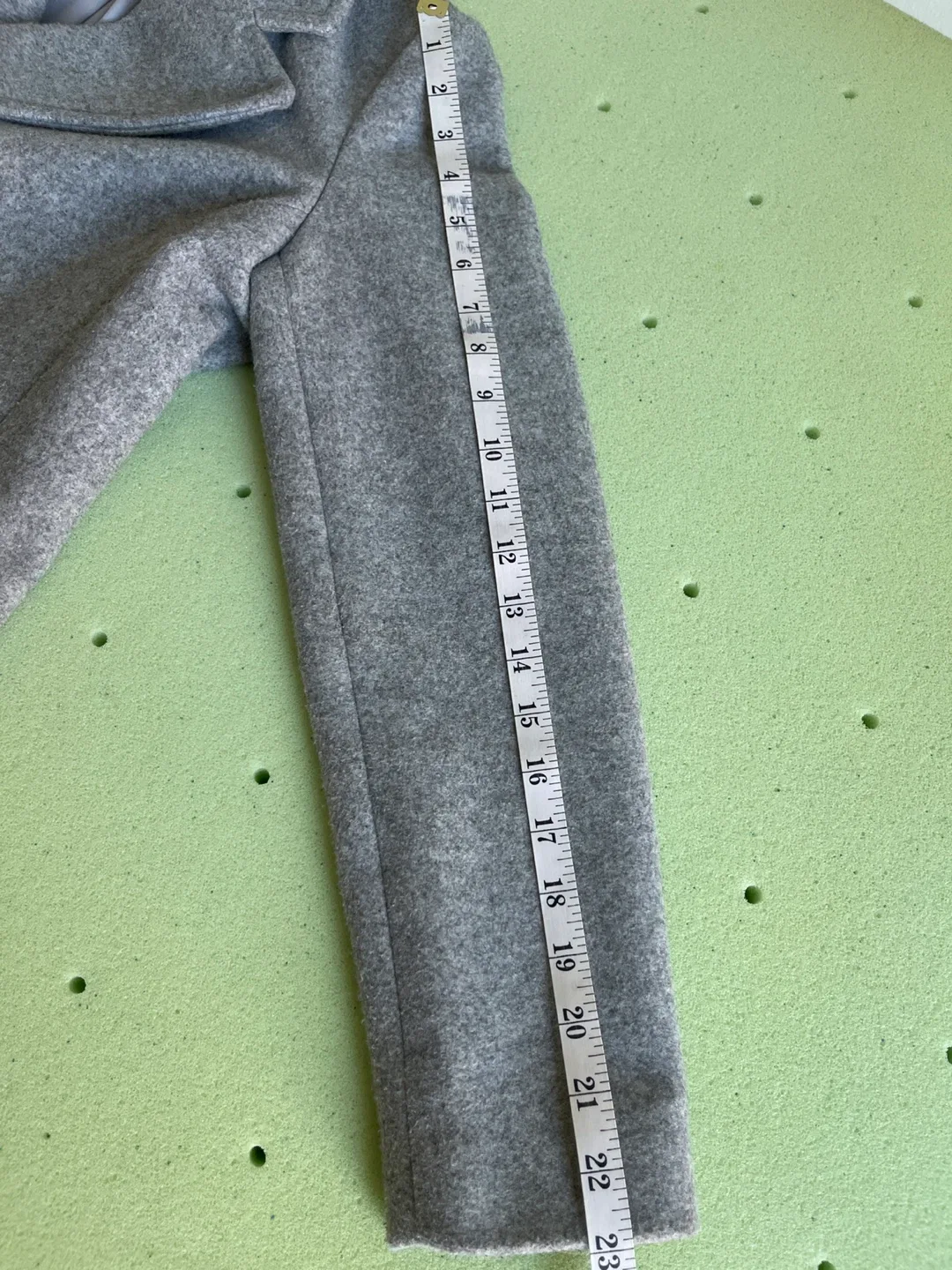 Old Navy Gray Wool Blend Pea Coat - XS image indicator(7)