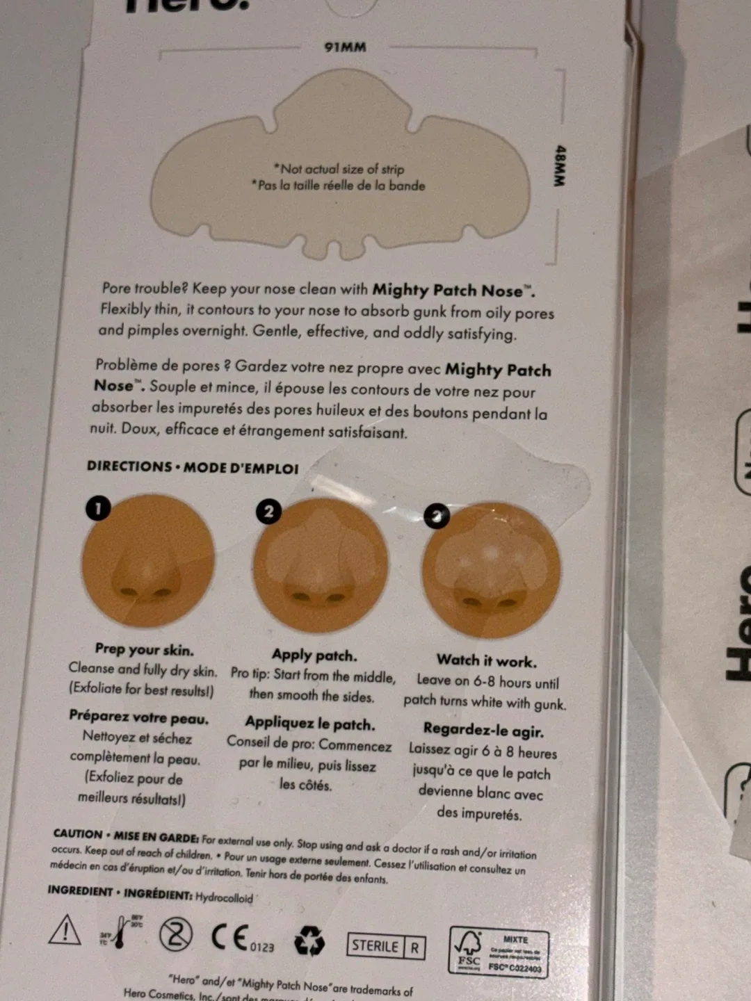 Hero Cosmetics Mighty Patch Nose - 9count image indicator(2)