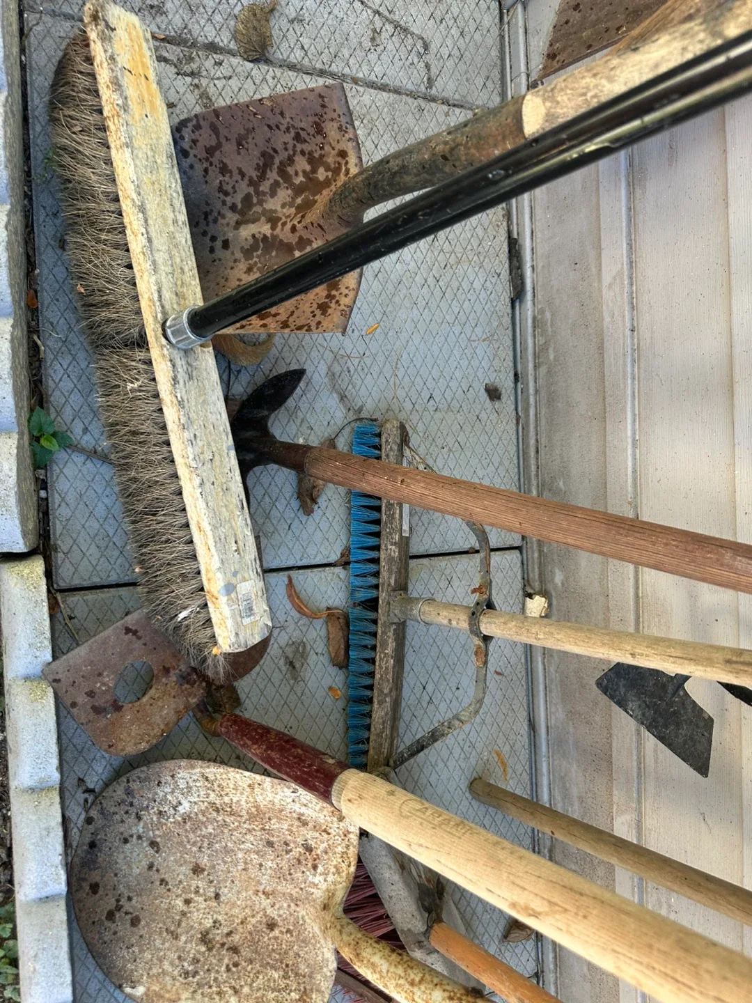 Used Garden Tools - Shovels, Rakes, Brushes15$each image indicator(4)