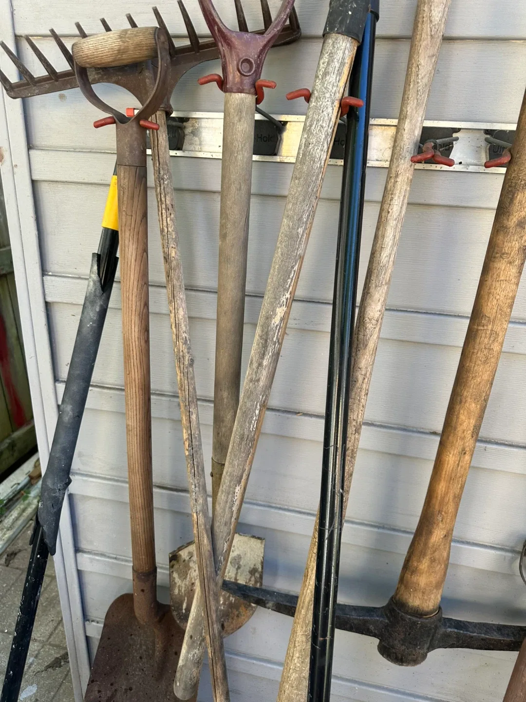 Used Garden Tools - Shovels, Rakes, Brushes15$each image indicator(6)