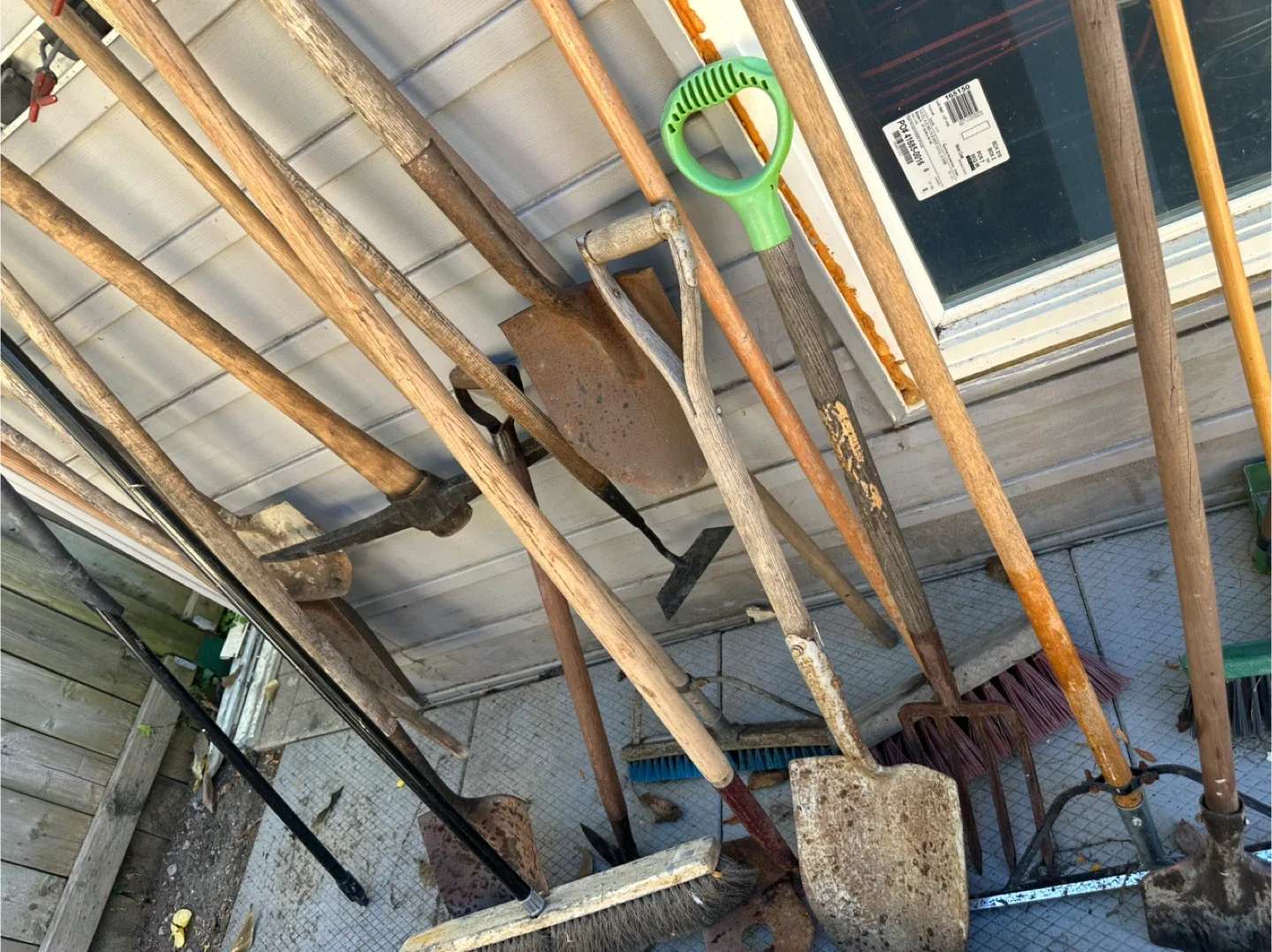 Used Garden Tools - Shovels, Rakes, Brushes15$each image indicator(3)