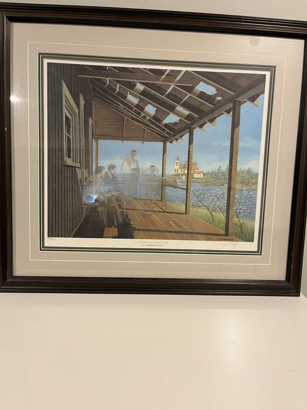 Framed 'Memories of a Summer Day' Print image indicator(2)