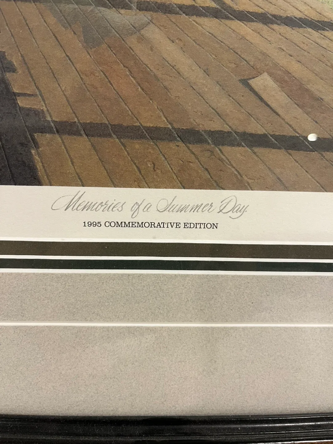 Framed 'Memories of a Summer Day' Print image indicator(5)