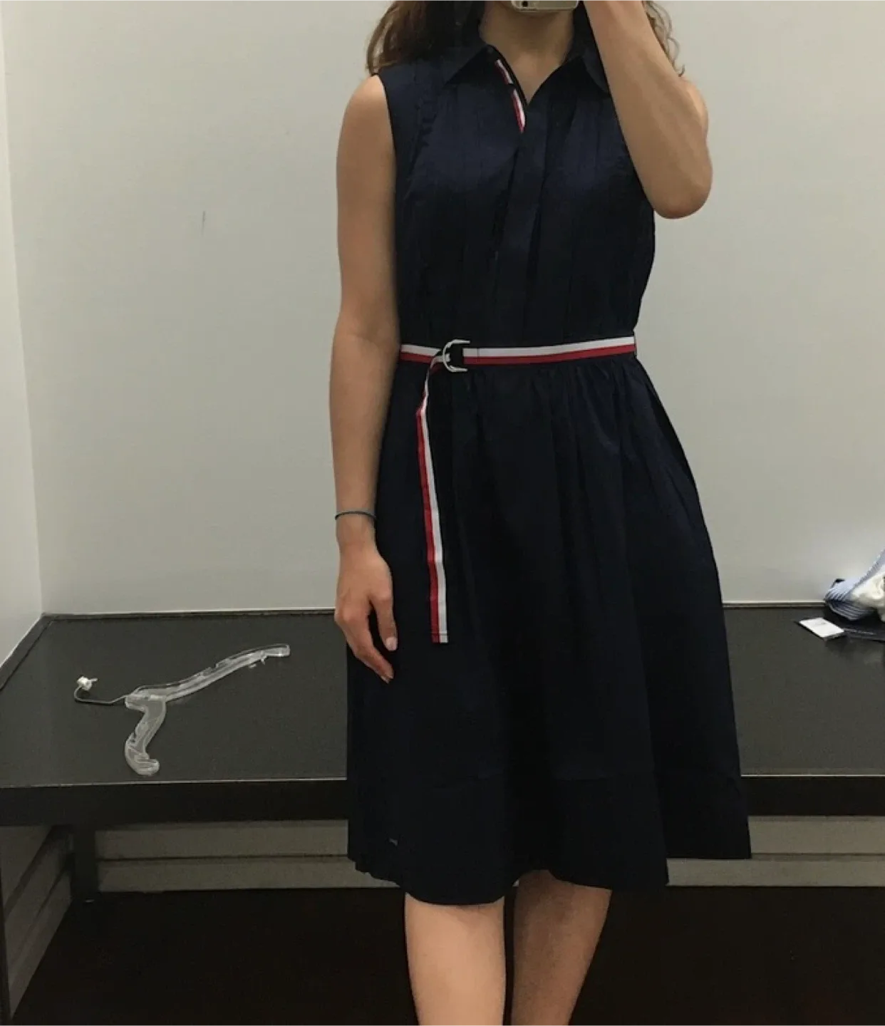 Tommy Hilfiger Navy Blue Dress - Size S thumbnail