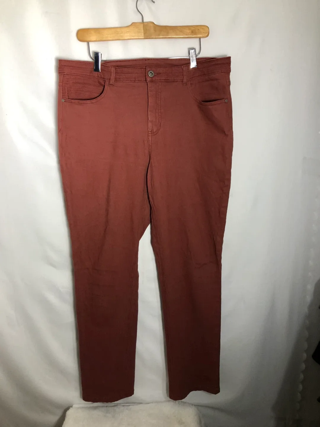 Women’s Dusty Rose Pink Pants. Size 14. Triba. thumbnail