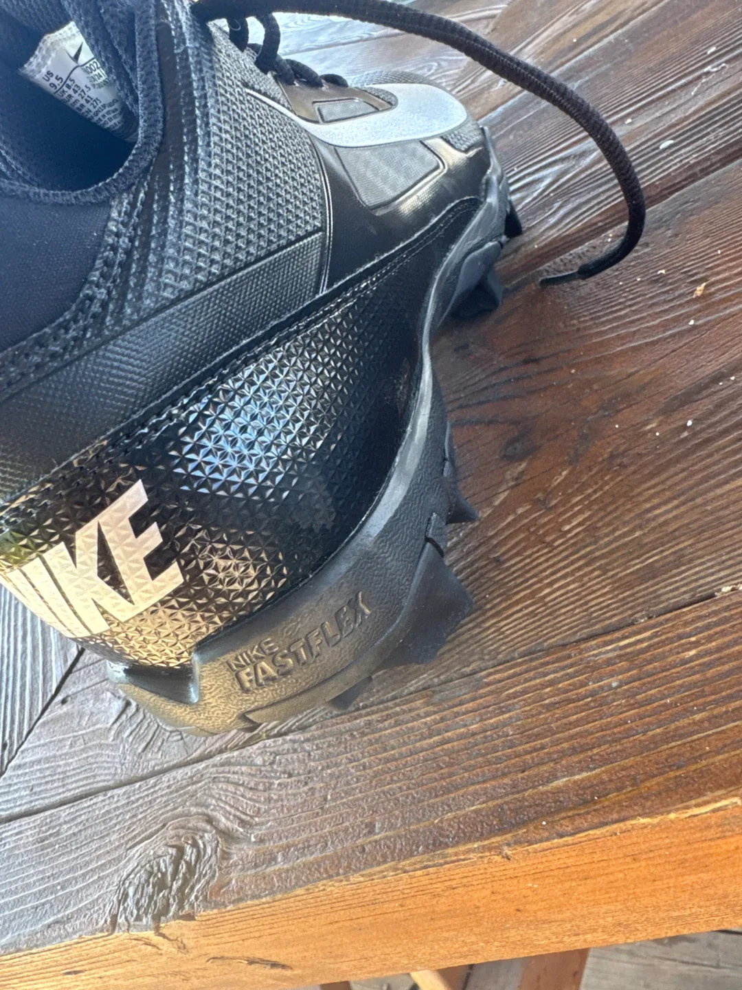 Nike Fast Flex Black Shoes - Size 9.5 image indicator(2)