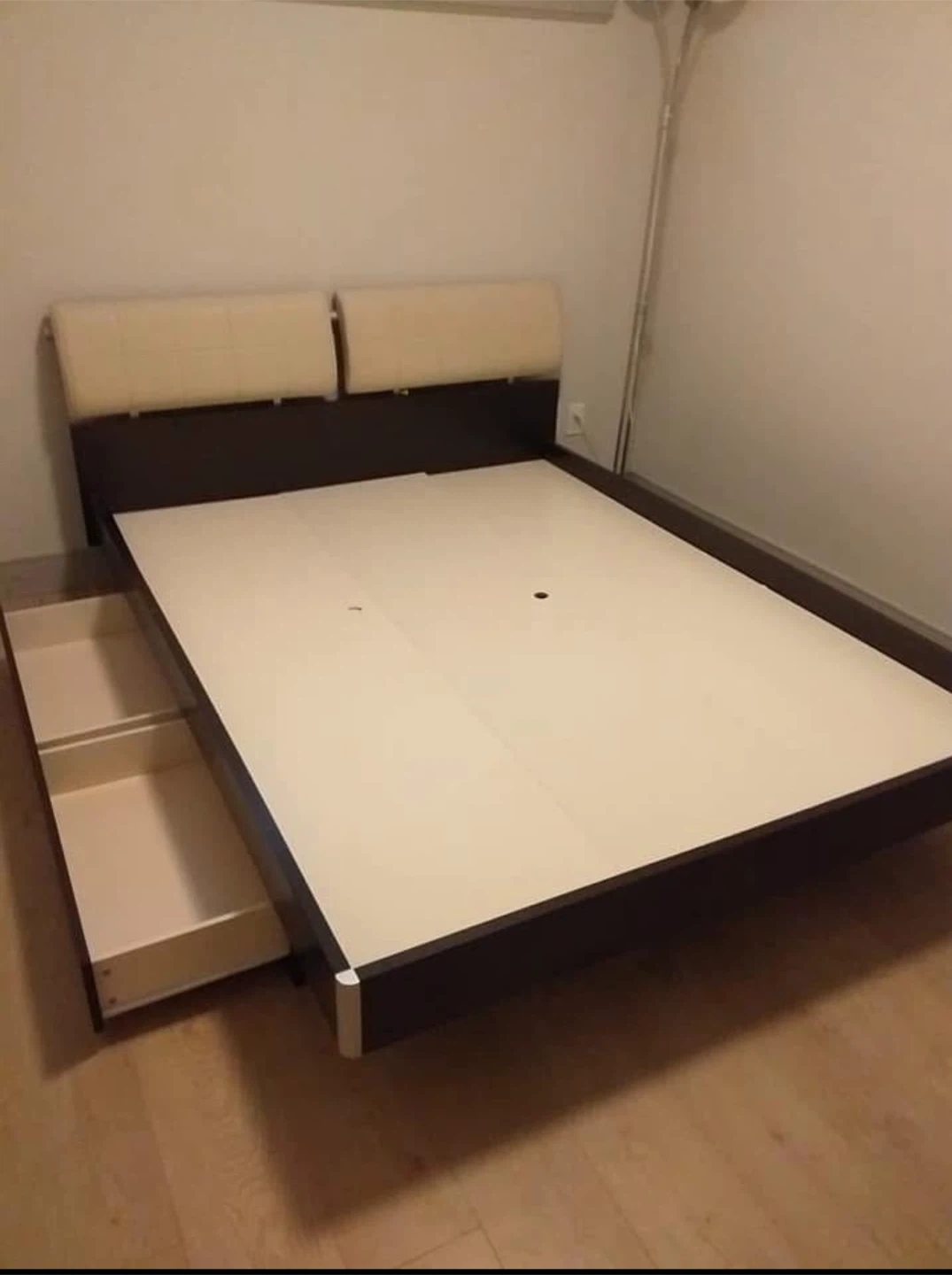Queen Size Bed Frame with Storage - photo 2