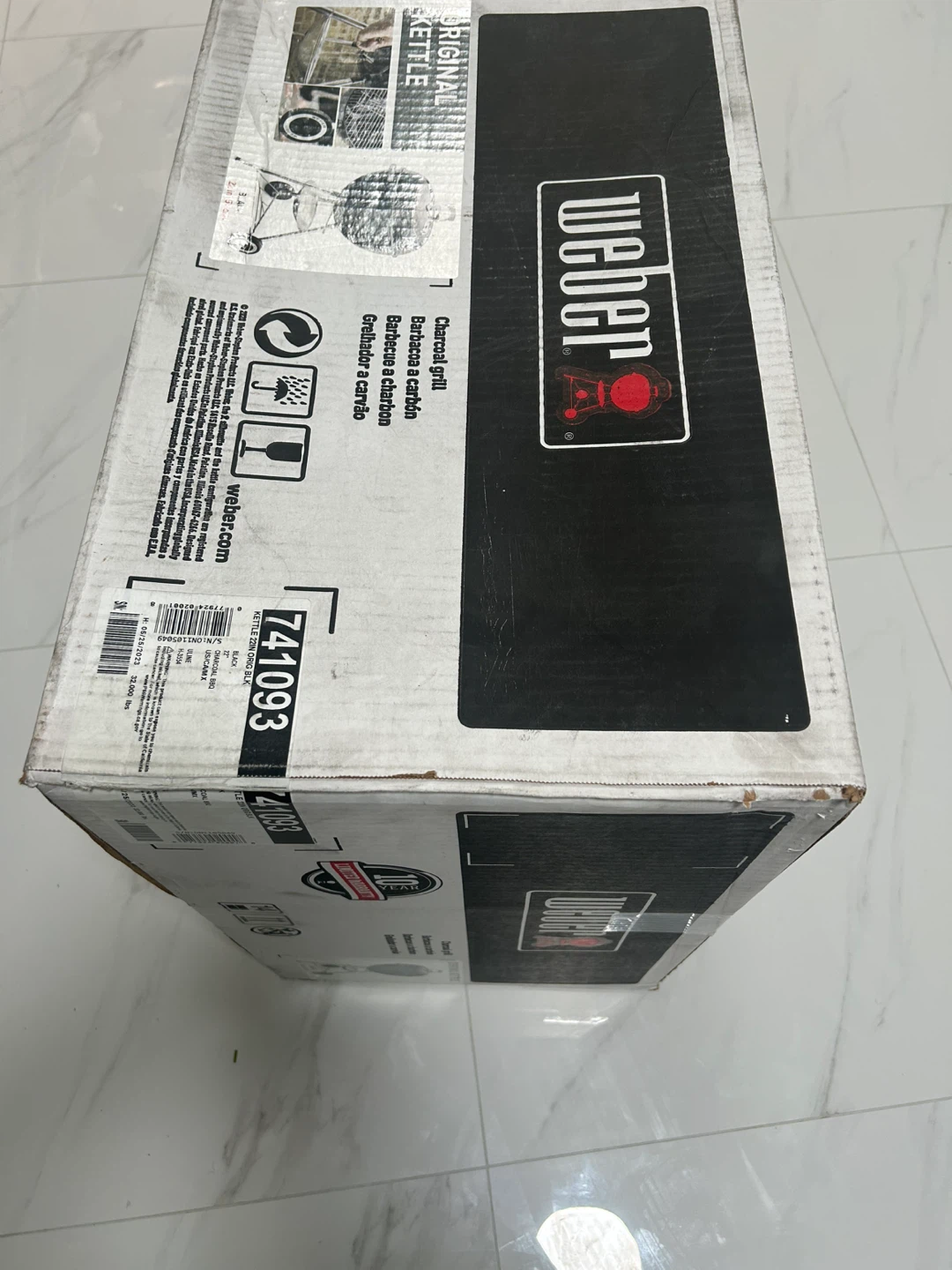 Weber Original Kettle Charcoal Grill - Black 22 inch - photo 2