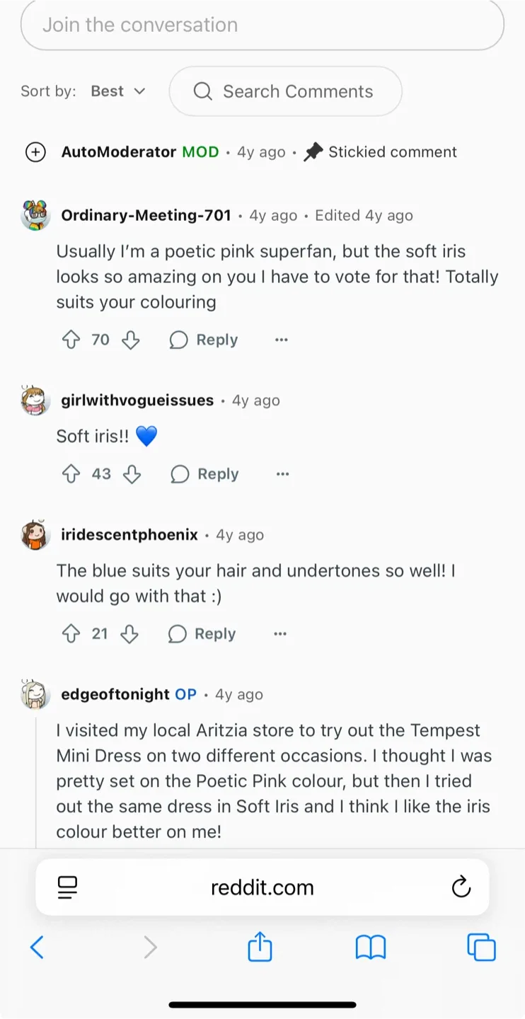 Popular Aritzia Tempest Inspired Dress image indicator(4)