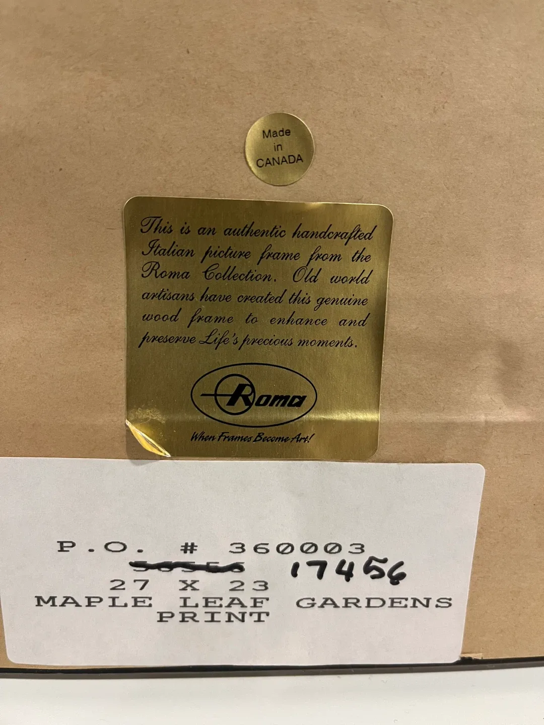 Signed Framed Photo of Maple Leaf Gardens image indicator(6)