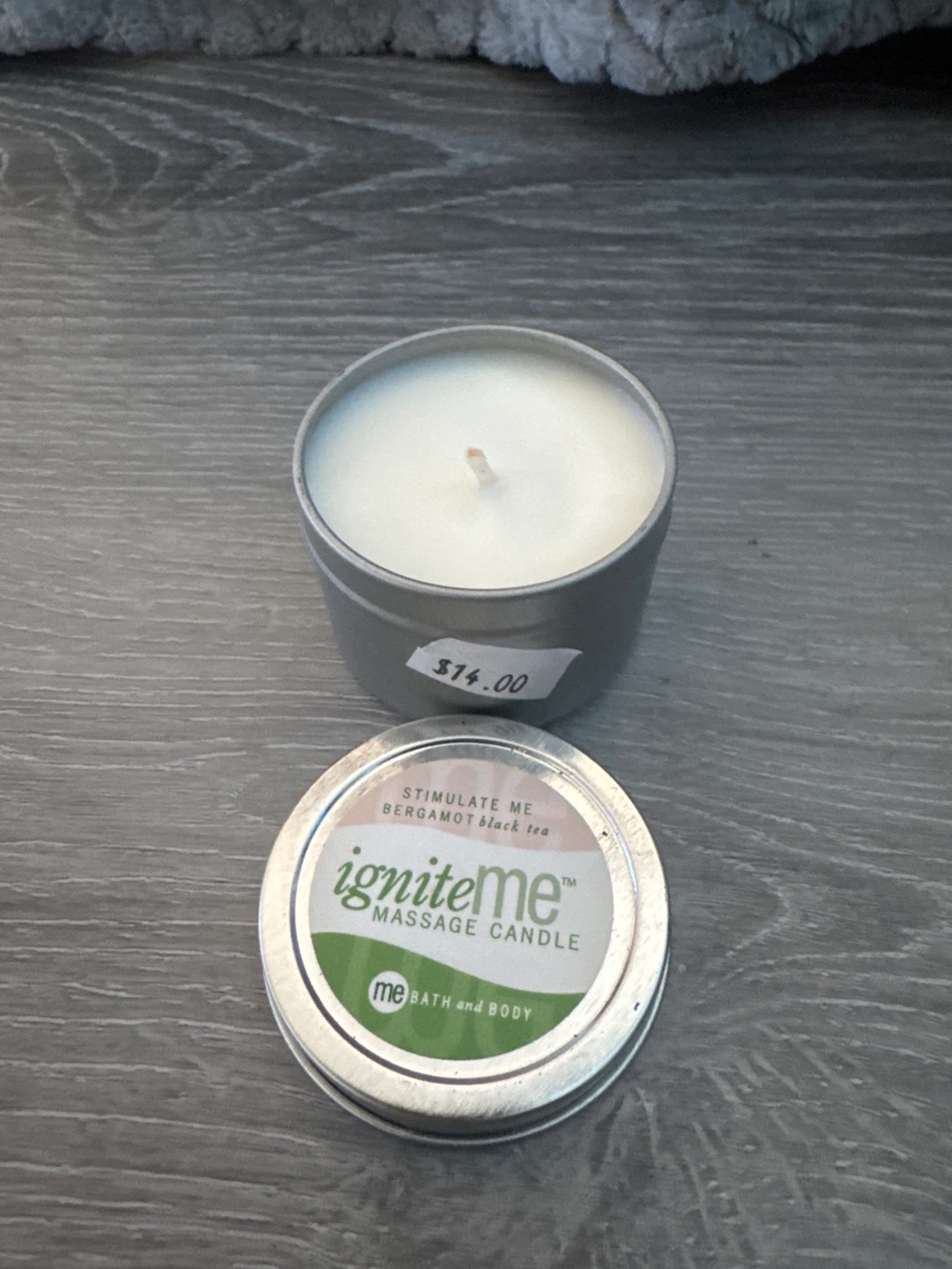 Ignite Me Massage Candle - Bergamot Black Tea