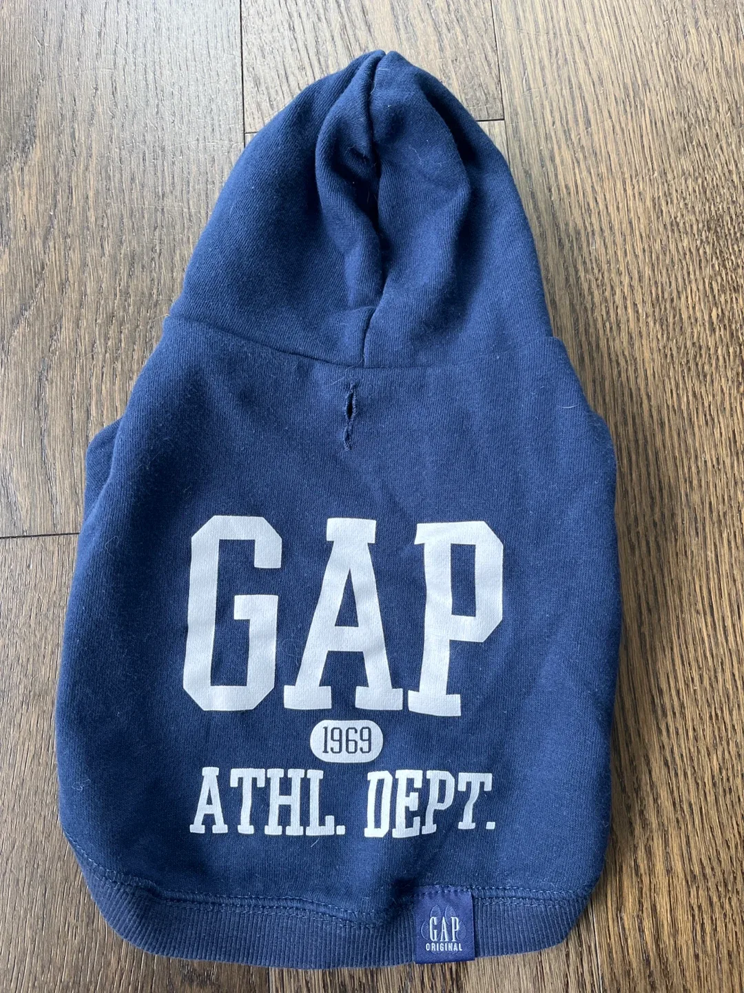 GAP 1969 Athl. Dept. Dog Hoodie - Blue thumbnail