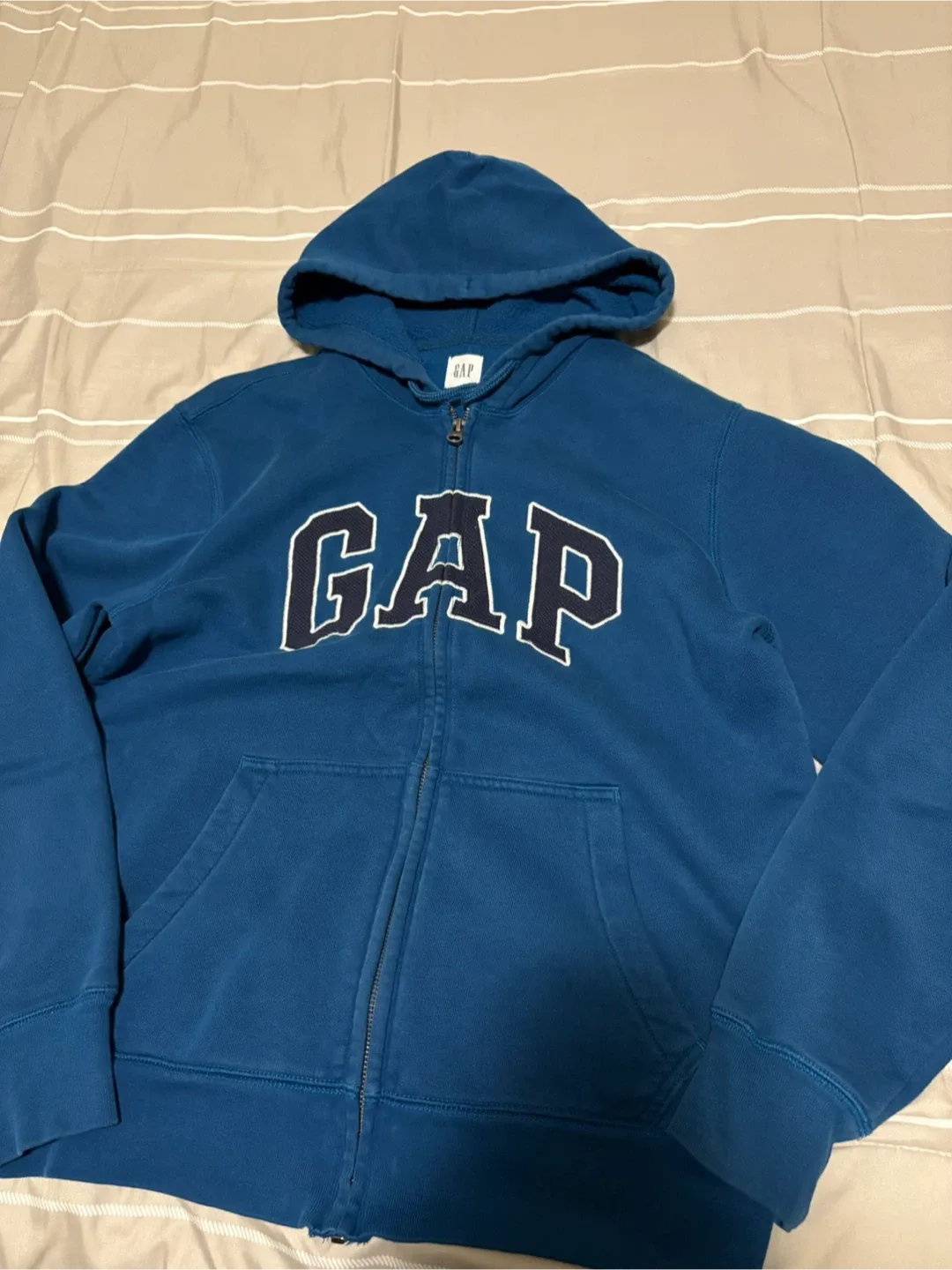 GAP Blue Full Zip Hoodie thumbnail
