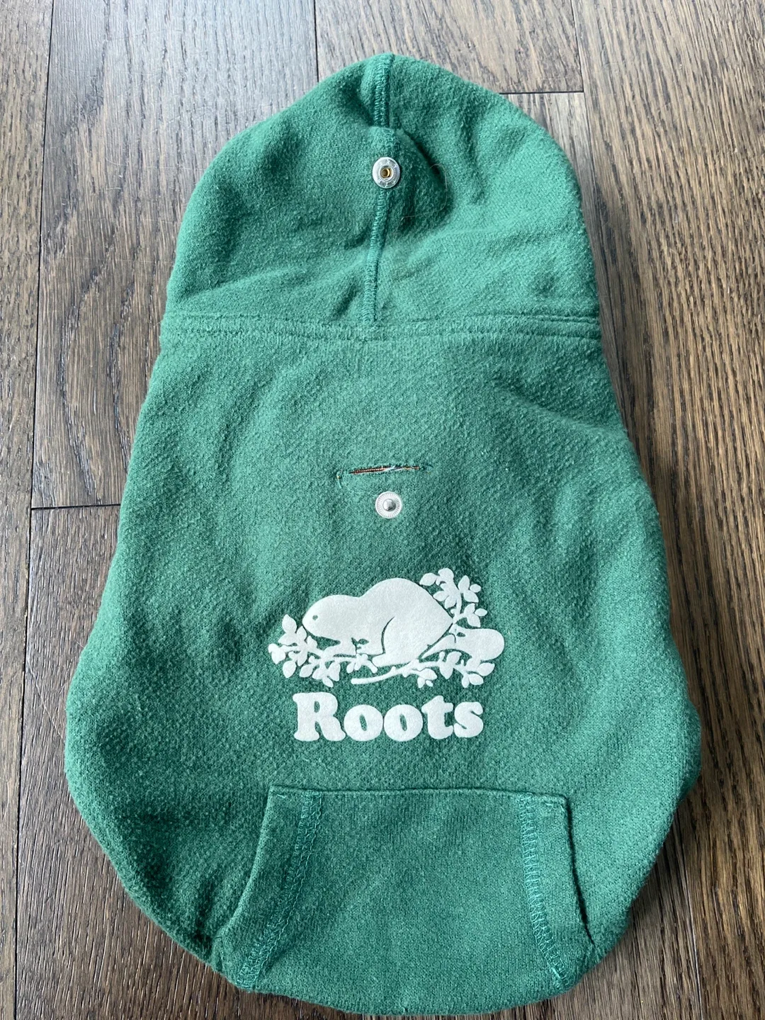 Roots Dog Hoodie - Green thumbnail
