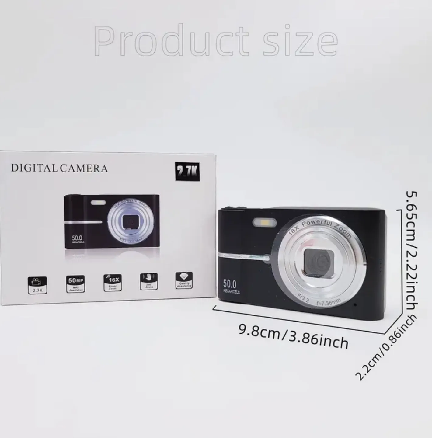 Digital Camera 2.7K 50.0 MegaPixels thumbnail