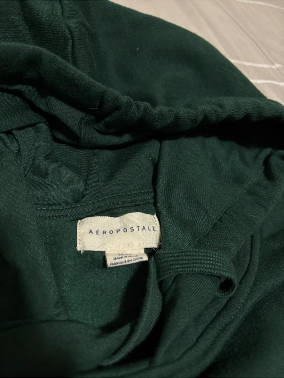 Aeropostale Green Hoodie - Size M image indicator(2)