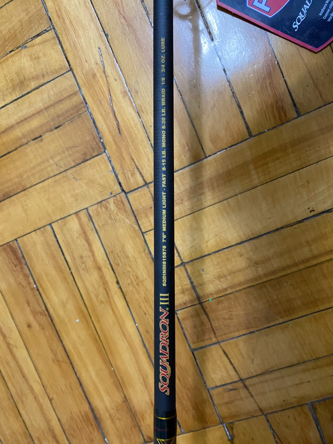 Penn Squadron III spinning combo 7’6ft - photo 3