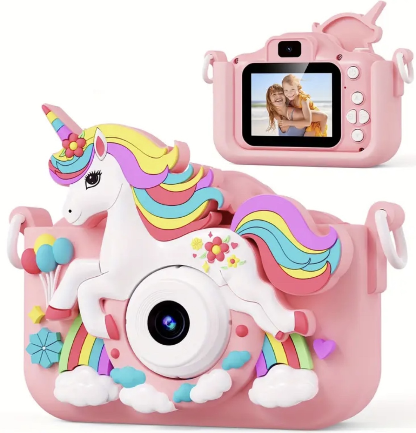 Kids Unicorn Digital Camera - Pink