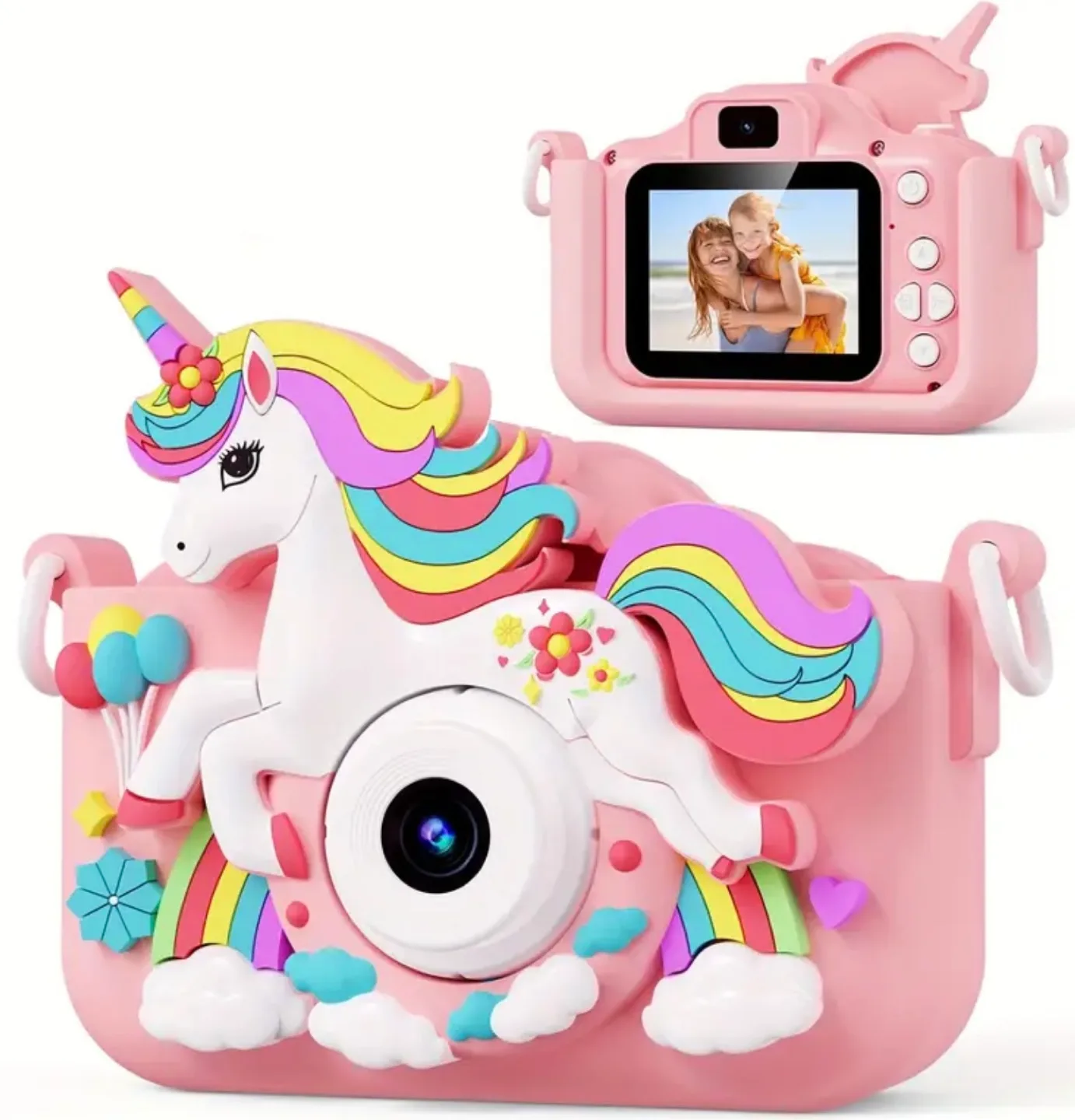 Kids Unicorn Digital Camera - Pink thumbnail