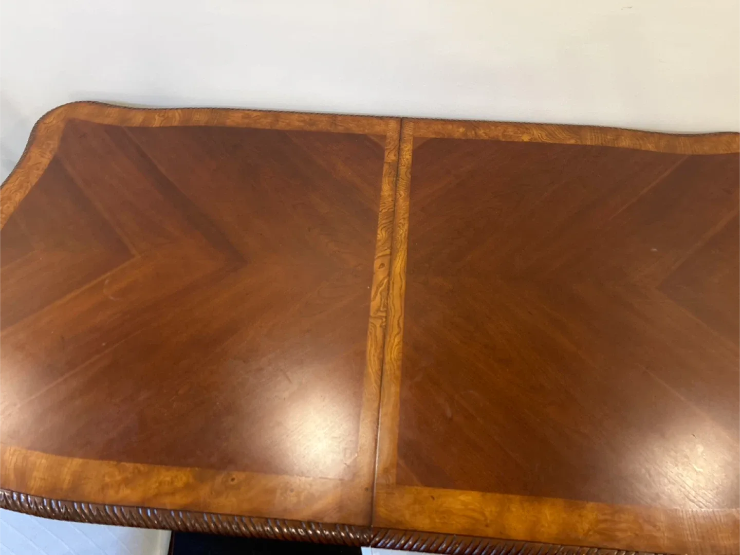 Wooden Dining Table with 8  Chairs image indicator(3)