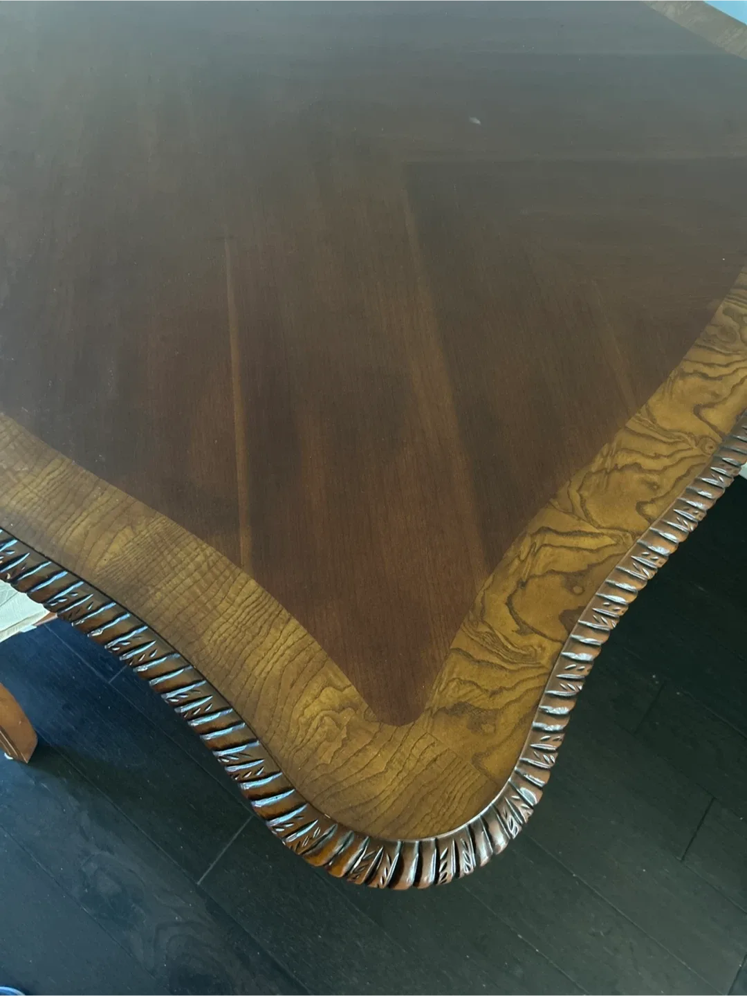 Wooden Dining Table with 8  Chairs image indicator(2)