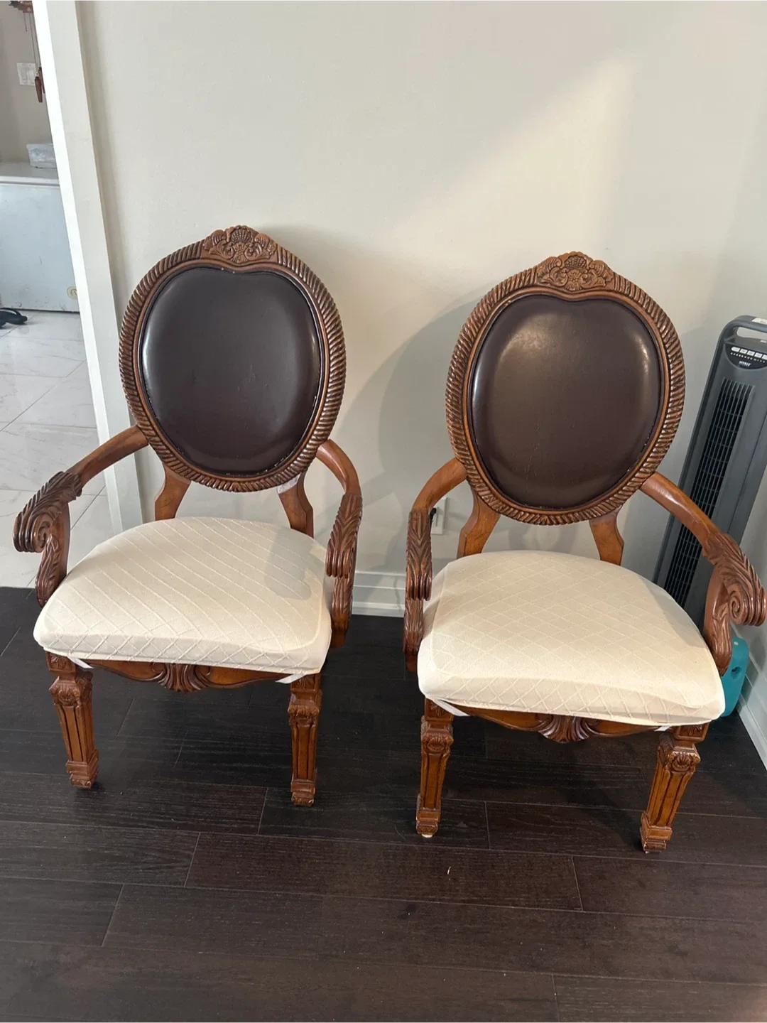 Wooden Dining Table with 8  Chairs image indicator(5)