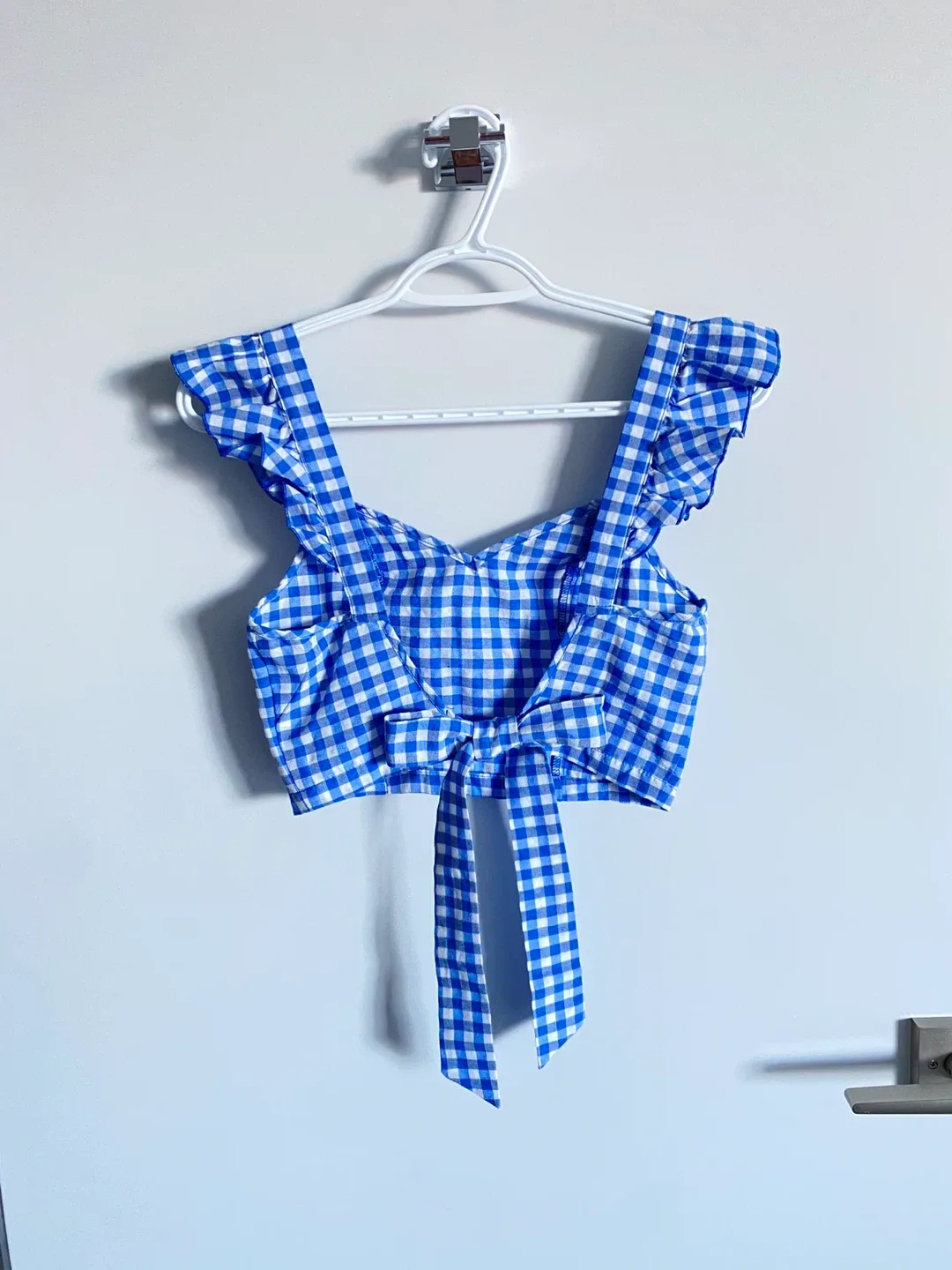 Cute Blue Bow Top image indicator(2)