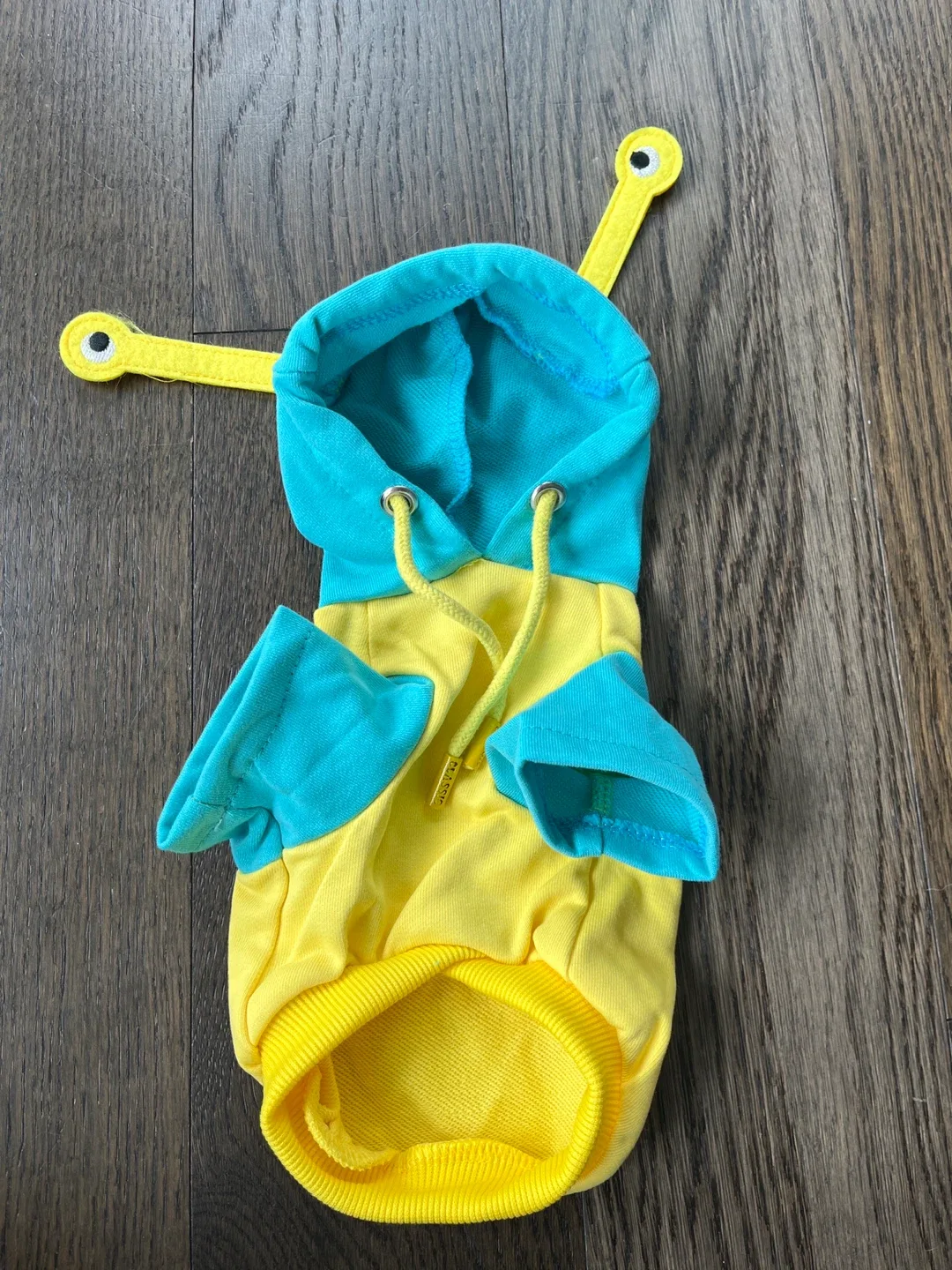 ClimbUp Dog Hoodie - Yellow & Blue image indicator(2)