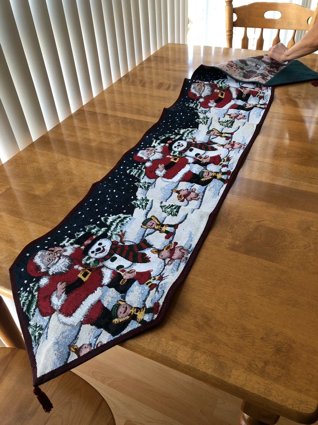 Christmas Table Runner - 13"x72" thumbnail