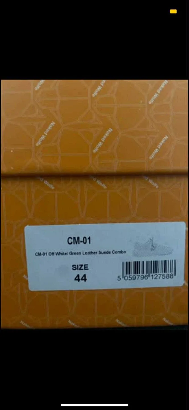 Naked Wolfe CM-01 Off White/Green Sneakers - Size 44 image indicator(5)