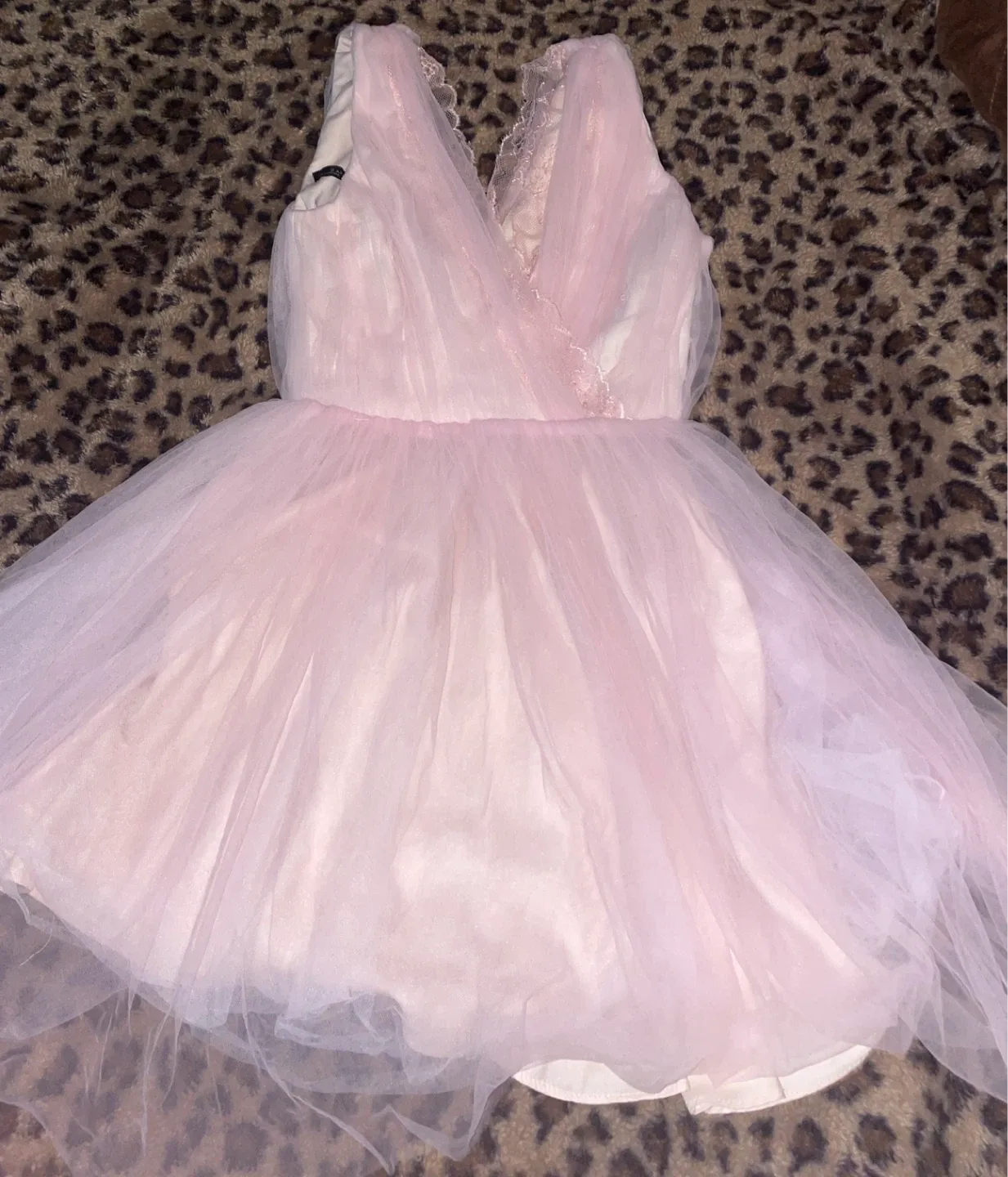 Zara Woman Pink Dress image indicator(2)