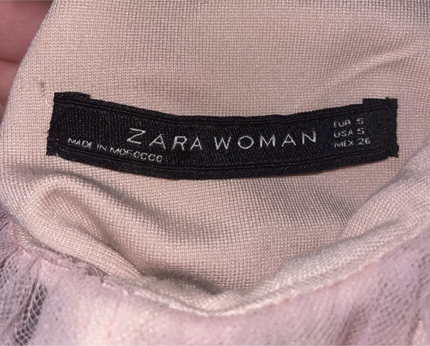Zara Woman Pink Dress image indicator(3)