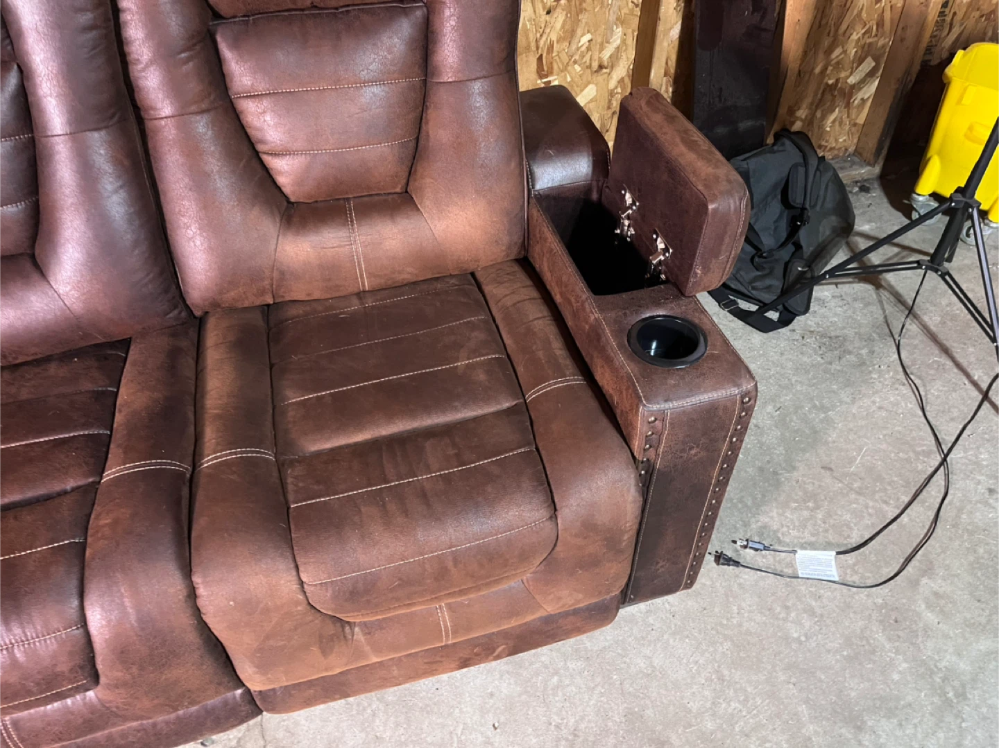 FREE DELIVERY- Ashley Furniture Recliner Sofa - photo 4