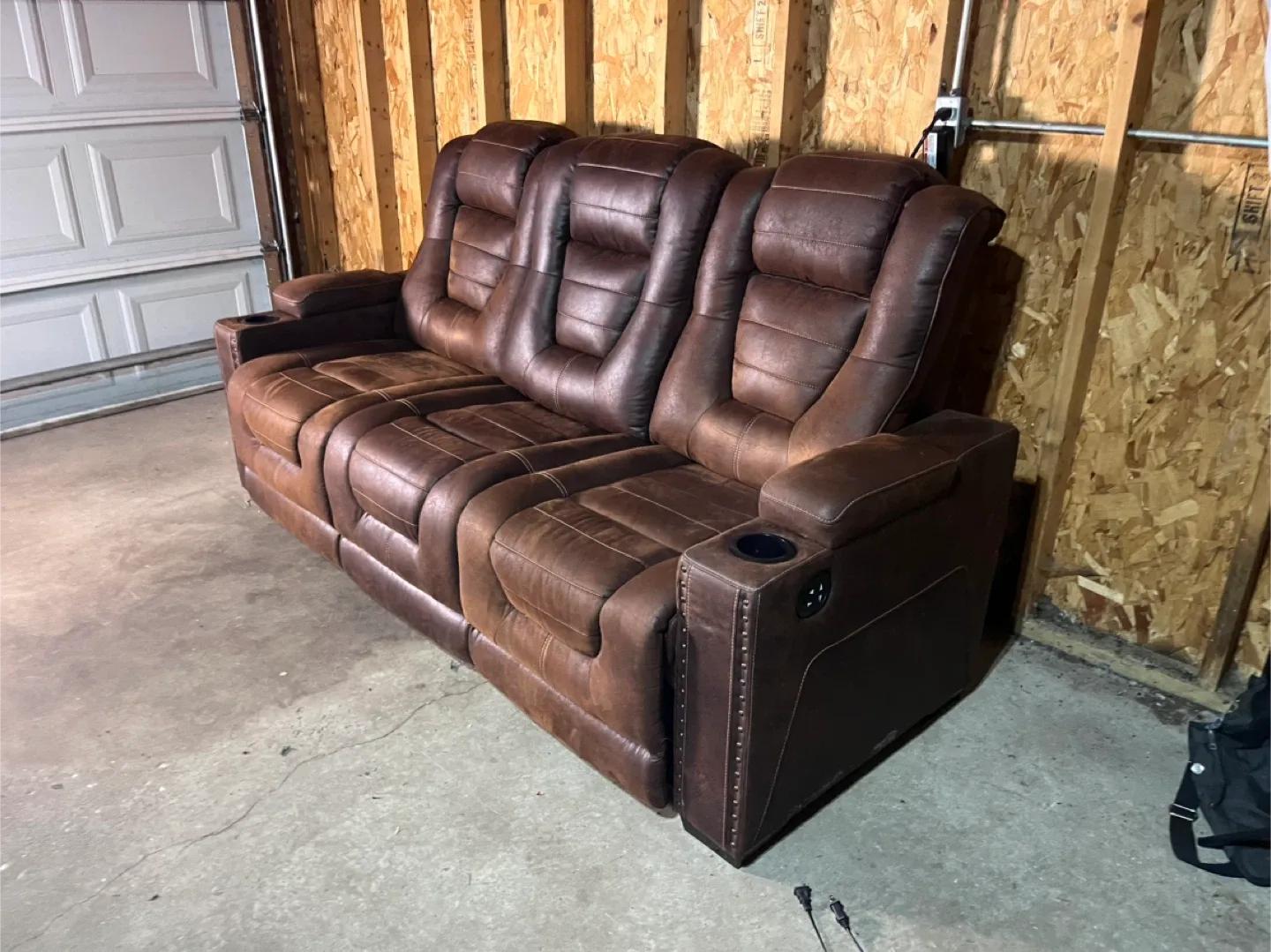 FREE DELIVERY- Ashley Furniture Recliner Sofa