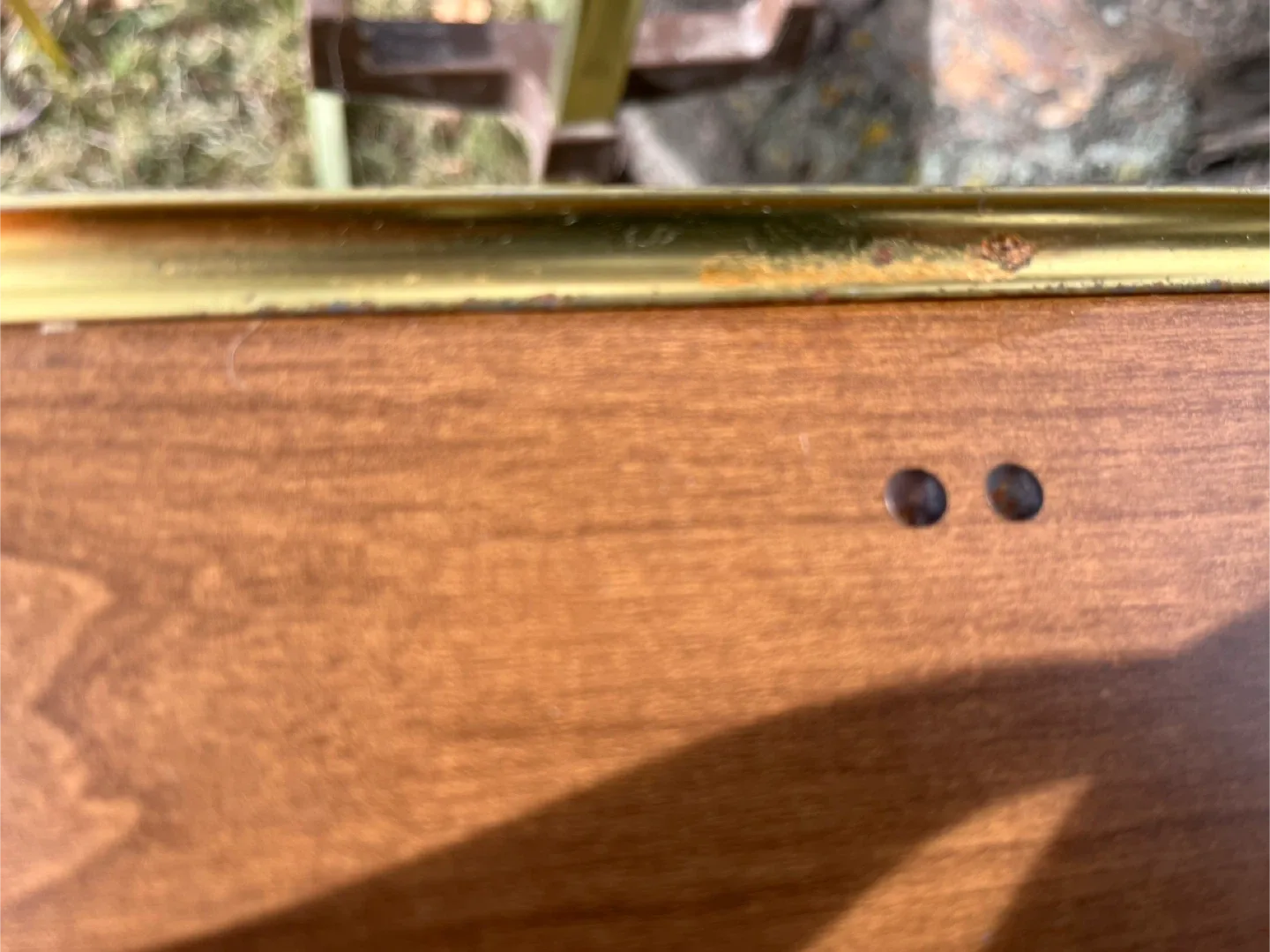 Vintage TV Tray Tables, Set of 2 with Stand image indicator(10)