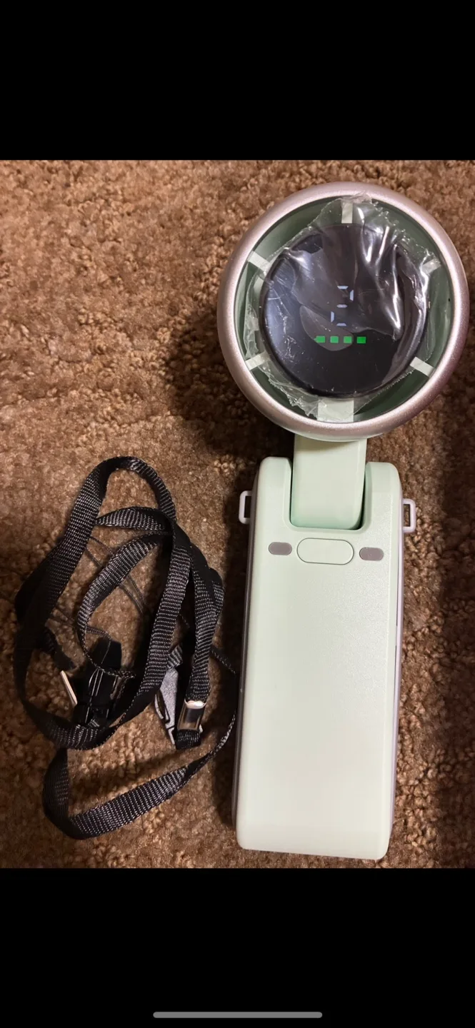 Portable Handheld Mini Turbo Fan image indicator(2)