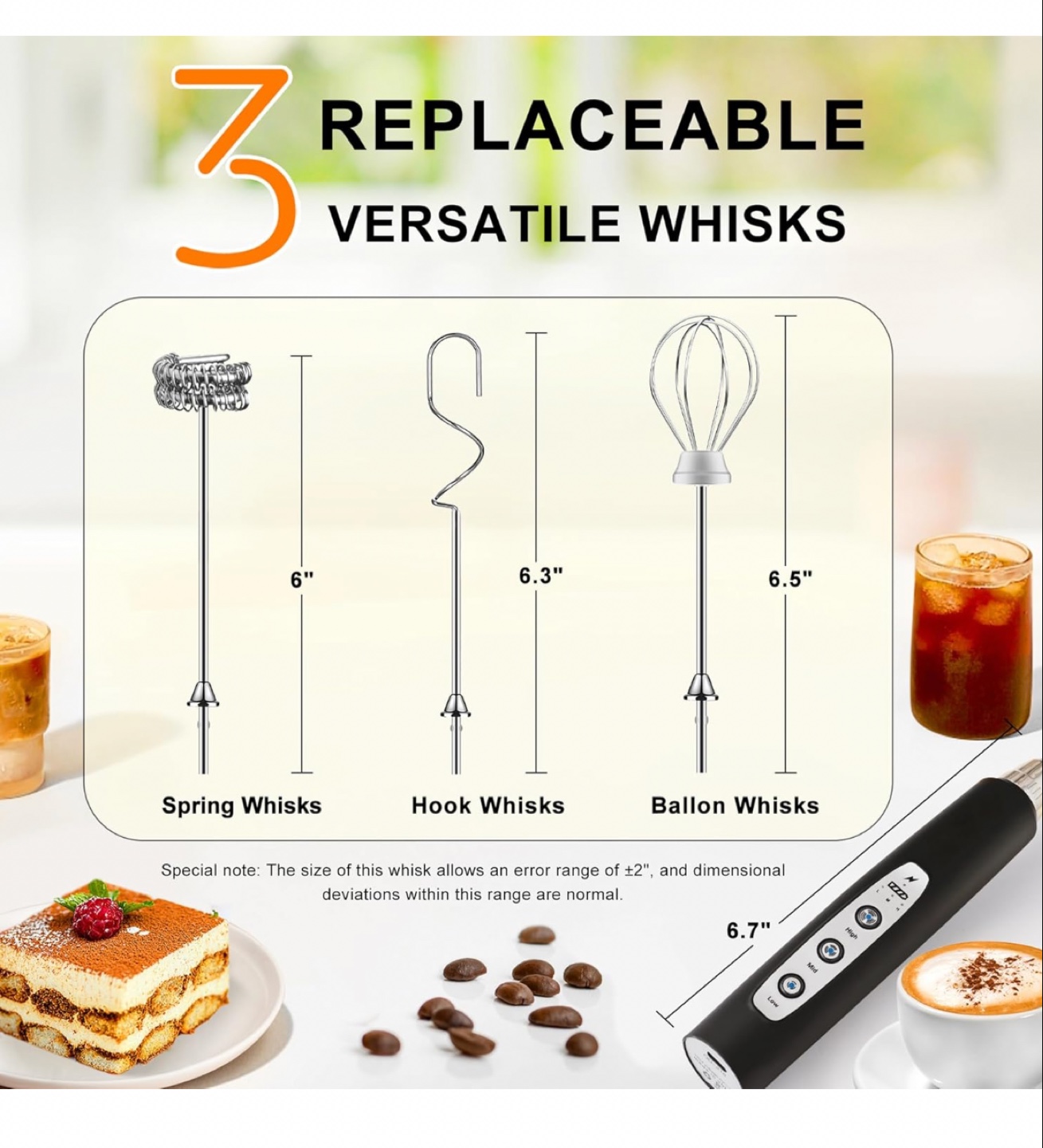 New Radio-Operated Eggbeater Mixer
