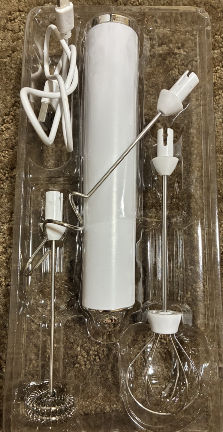 New Radio-Operated Eggbeater Mixer - photo 3