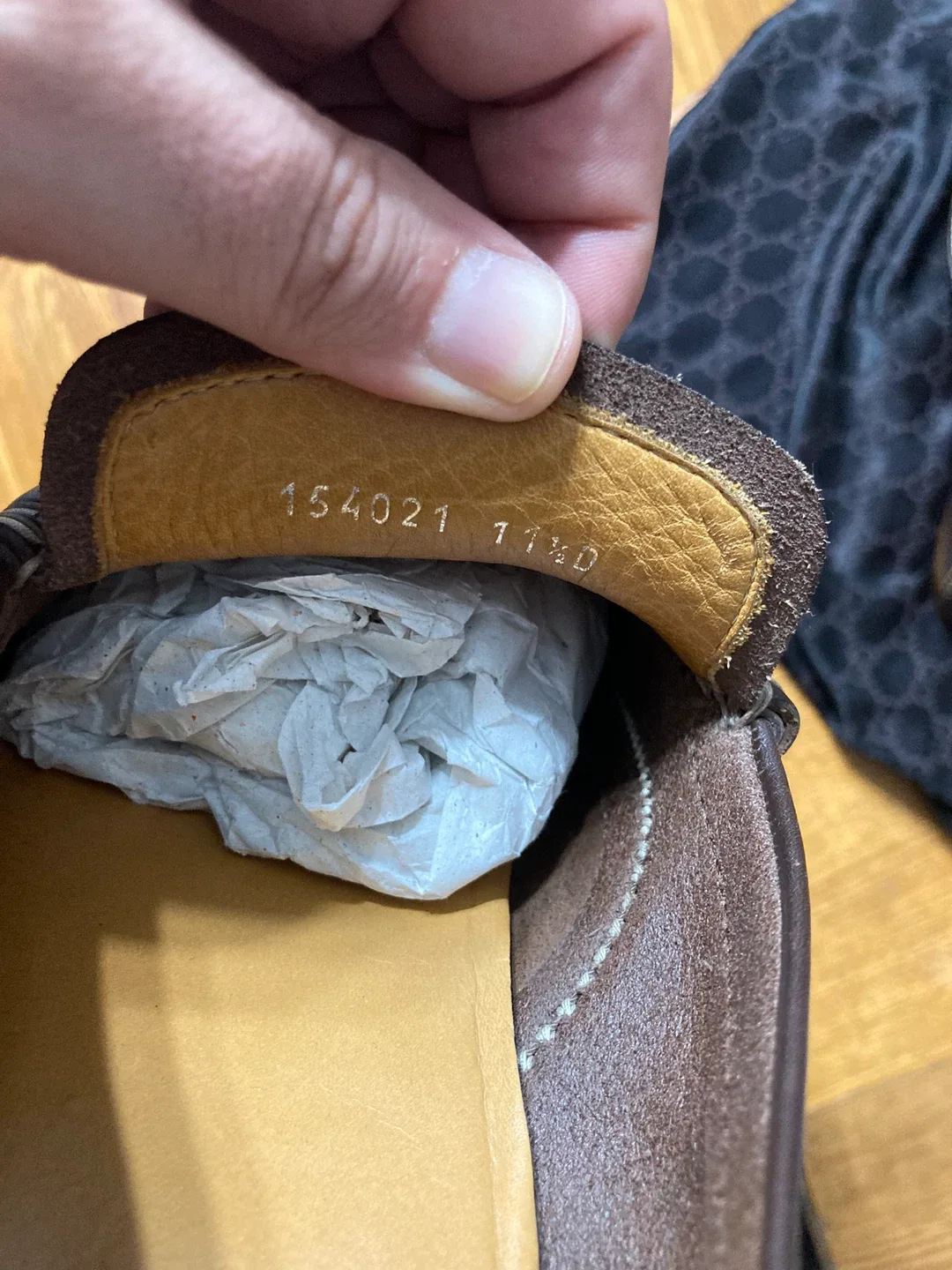 Gucci Brown Leather Loafers 11.5D final price! image indicator(8)