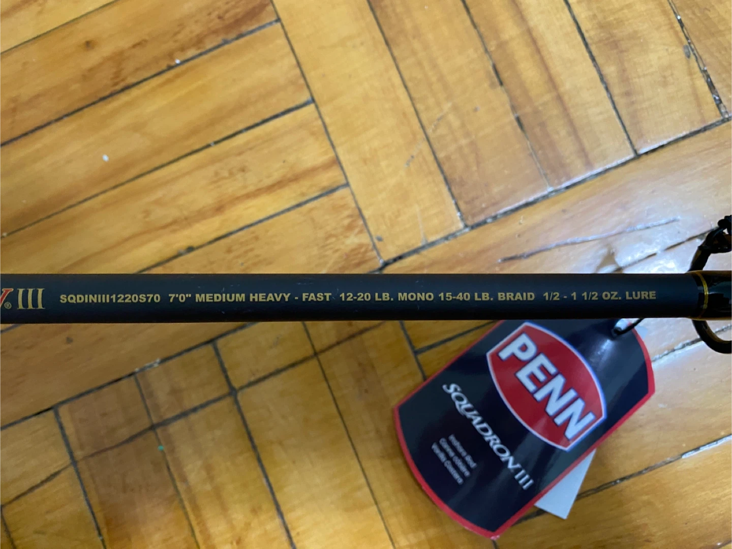 Penn Squadron III spinning combo 7’0ft - photo 4