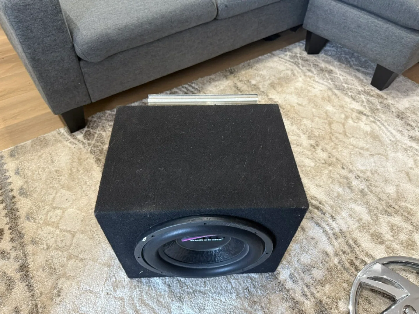 Audiobahn Subwoofer with Power Acoustik Amplifier