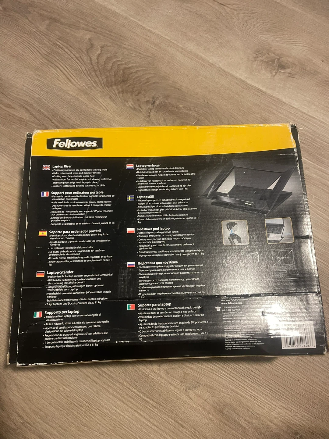 Fellowes Laptop Riser - Adjustable Angle - photo 3