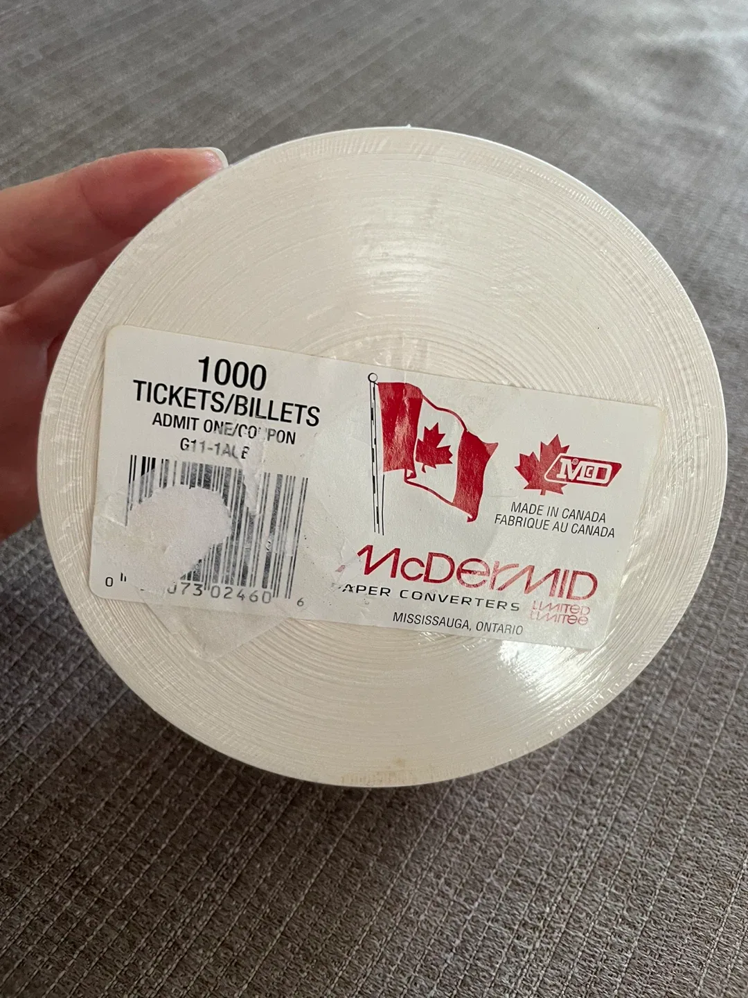 NEW! Roll of 1000 Admit One Tickets image indicator(2)