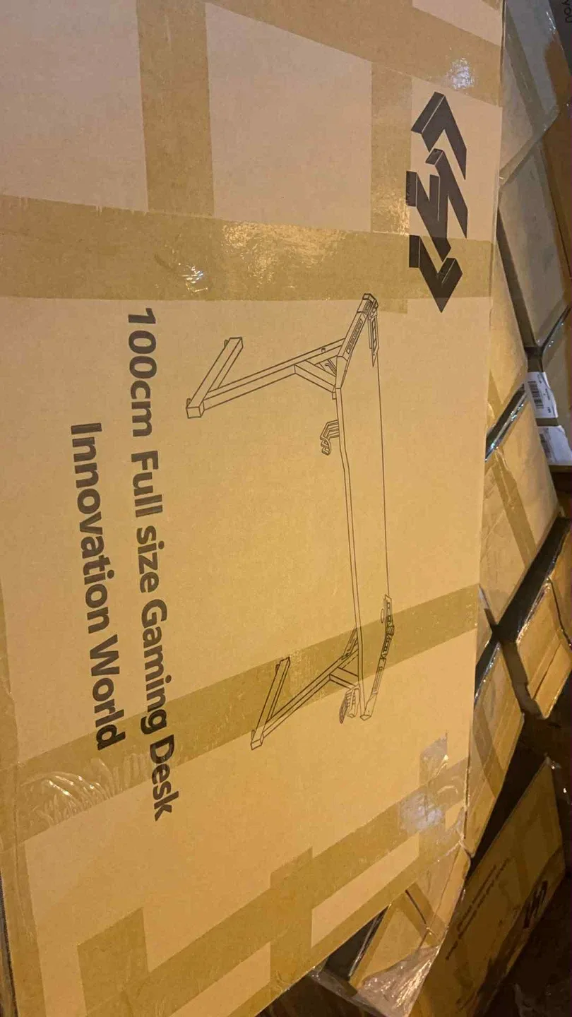 40 inch Gaming Desk with LED Lights image indicator(7)