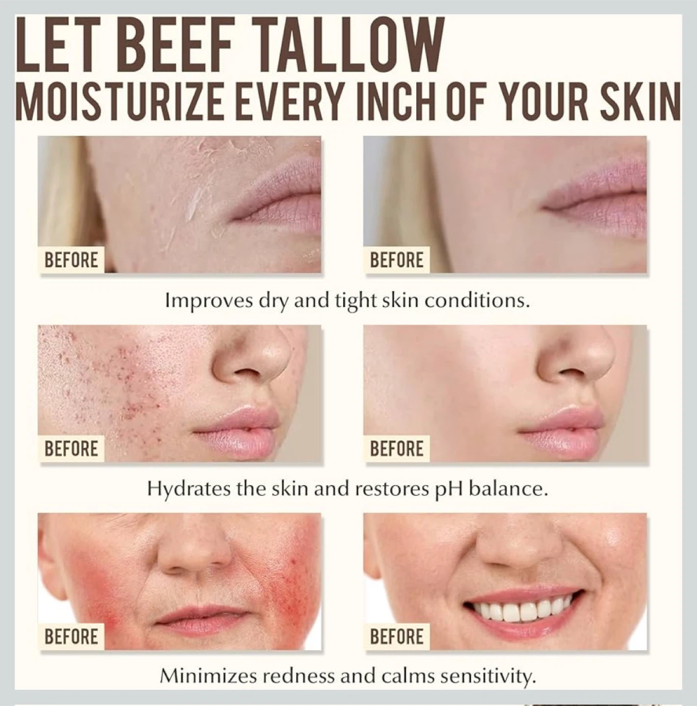 Tallow Honey Balm moisturizer Face & Body Cream - photo 3